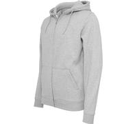 Zip resistente con cappuccio BY012 - Maglia uomo Kangaroo Pocket Zipped Polycott