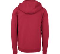 Zip resistente con cappuccio BY012 - Maglia uomo Kangaroo Pocket Zipped Polycott