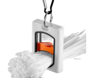 Zip Tie Organizer - morbida 7,8 x 6 x 1,5 cm | Ties Organizer Holder, Glowing Organzer Tool with Durable, Computer For Home, Wire Ties Tightener Electrician