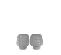 zipelo Confezione da 2 coprisedili per auto per sedili anteriori, protezione per cuscino in pelle traspirante, antiscivolo, imbottiti con tasche portaoggetti, decorazione universale per interni per la