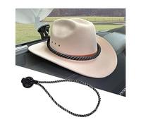 zipelo Supporto per cappelli per auto, supporto per cappelli da cowboy con ventosa e corda fatta a mano, accessori per auto, gancio universale per cappelli da cowboy per SUV, camion, veicolo a casa,