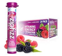 Zipfizz Healthy Energy Drink Mix, Berry, 20-count