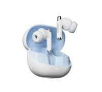 ZIPFORCE Cuffie True Wireless, Cuffie Bluetooth 5.3 completamente intraurali con 4 microfoni ENC per chiamate chiare, controllo touch, 40 ore di riproduzione, impermeabili IPX5 TWS, cuffie leggere
