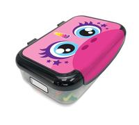 ZIPIT Astuccio in Plastica Riciclata per Ragazze | Scatola Portapenne per la Scuola | Bustina Capiente (Unicorno Rosa)