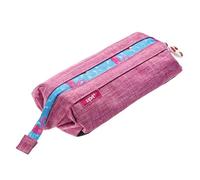 ZIPIT Astuccio Lenny per ragazze | Astuccio per matite di grande capacità | Astuccio per la scuola, l'università e l'ufficio (rosa)