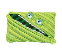 ZIPIT Astuccio Wildlings per ragazzi | Astuccio grande per scuola, università e ufficio | Astuccio per bambini (verde)