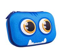 ZIPIT Astuccio per matite Beast per bambini | Astuccio per la scuola | Astuccio organizer | Astuccio per matite di grande capacità (blu)