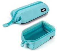 ZIPIT Lenny Astuccio, Grande Capacità Porta Matite per Scuola, Astuccio Multifunzionale, Blu Navy