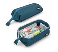 ZIPIT Lenny - Astuccio portapenne, per adulti, apertura ampia con chiusura a cerniera, può contenere fino a 55 penne, lavabile in lavatrice (Alzavola)