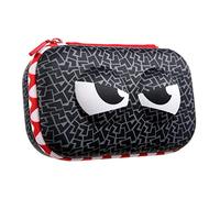 ZIPIT Astuccio per matite Wildlings per bambini | Astuccio per la scuola | Astuccio organizer | Astuccio per matite di grande capacità (nero)