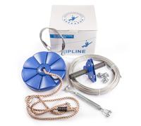 ZipLine da giardino 30 m con accessori set completo