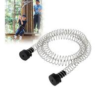 Zipline - Freno a molla a compressione in acciaio inox, 2 m, robusto sistema di frenatura Zipline per cavi da 3/16 1/4 5/16 3/8"
