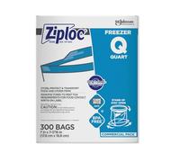 Ziploc Sc Johnson Professional Ziploc Sacchetti per freezer, Quart, 300 Conteggio