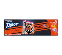 Ziploc Slider Storage NFL - Borse da gallone