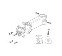 Zipp Spare Stem Bolt Kit Faceplate Sl Speed B1 Titanium Qty 4