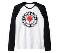 Zipper Club Membro Onorario Bypass Open Heart Surgery Maglia con Maniche Raglan