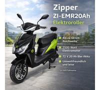 Zipper Moto Elettrico ZI-EMR20Ah - E-Scooter, Moped