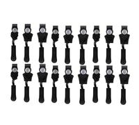 Zipper Repair Replacement Kit - Universal Instant Zipper Fix Sliding Teeth Screw Head with 3 Different Sizes, Zipper Repair Kit, Zip Repair Set, Zips, Universal Zipper Pull Accessories (18Pcs)