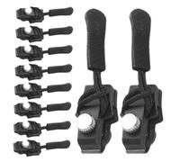 Zipper Slider - 10PCS Fix Zip Puller, Replacement Zipper Slider | Zippers Repair Kit for Jacket Backpack Luggage Sleeping Bag Coat Bag Outdoor Gear Accessories