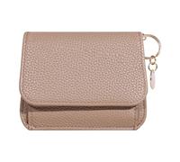 Zipper Wallet for, Pu Leather Drivers License Holder, Portable Zippered Coin Purse, Vintage Style Pu Leather Purse, Small Compact Change Pouch, Zippered Leather Card Wallet for Womens