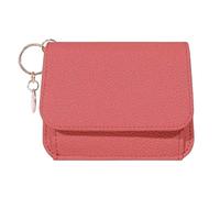 Zipper Wallet for, Pu Leather Drivers License Holder, Portable Zippered Coin Purse, Vintage Style Pu Leather Purse, Small Compact Change Pouch, Zippered Leather Card Wallet for Womens