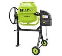 BETONIERA ELETTRICA 130L 550W IMPASTATRICE MISCELATORE CEMENTO ZIPPER ZI-BTM130