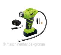 ZIPPER ZI-LPE20-AKKU Pompa Ad Aria Compressore 18V Con Manometro 6,8 Bar