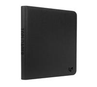 Zippered 9-Pocket Toploader Premium Pro Binder: Black