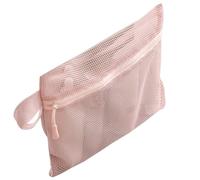 Zippered Mesh Bags - Lightweight Storage Organizers, Travel Toiletry Pouches, Breathable Mesh Organizer with Secure Zipper, Multi Purpose Carry Bag for Daily, College Camping Beach Business Trips