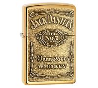Zippo 1350003 - Accendino in Ottone con Logo Jack Daniel's
