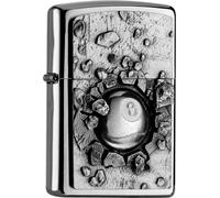 Zippo 200 Pl Billard-Design Black 8 Palla Accendino,Ottone,Acciaio,1 x 3,5 x 5