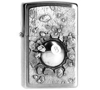 Zippo 2004738, Accendino Antivento Classic, Acciaio Inox (Edelstahl)