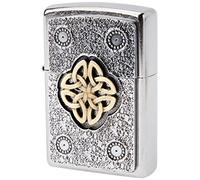 Zippo 207 Nodo Celtico Chrome Accendino, Argento, Taglia Unica