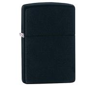 Zippo 218 Accendino, colore: Nero opaco