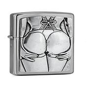 Zippo Benzina Accendino - Stocking Ragazza Emblema - Donna Sexy - Pin Up