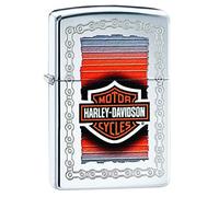 Zippo Accendino 29559, Harley-Davidson®. Antivento, a Benzina, Ricaricabile