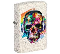 Zippo accendino 60006144 Skull Headphones Zippo box