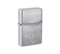 Zippo Accendino a Benzina, Ottone, Cromato, 5.70 x 3.70 x 1.20 cm
