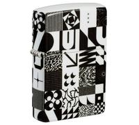 Zippo Accendino antitempesta - Abstract Pattern, 540°, Color Image - Ricaricabile - Riutilizzabile - Design antivento - Confezione regalo - Made in USA