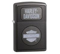 Zippo Accendino antitempesta - Harley Davidson, Gray Dusk, Color Image - Ricaricabile - Riutilizzabile - Design antivento - Confezione regalo - Made in USA