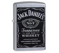 Zippo Accendino antivento | Accendino Zippo in metallo a lunga durata | Migliore con Zippo Lighter Fluid | Accendino ricaricabile | Perfetto per sigarette, sigari, candele, accendino tascabile | Jack