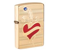 Zippo Accendino Antivento Armor Limited Edition Cuore & Spada Modello 49303 Oro Unisex Taglia Unica