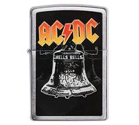 Zippo Accendino antivento - design umano - cromato stradale, immagine a colori - ricaricabile, fiamma regolabile - confezione regalo - in metallo - Made in USA, una scatola