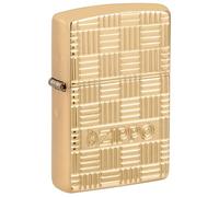 Zippo Accendino Armor Deep Carve 46274 Antivento Metallo Oro