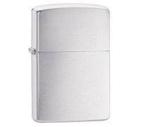 ZIPPO ACCENDINO BENZINA CROMO SATINATO 200