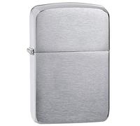 Zippo Accendino Replica 1941, Ottone, Argento Satinato, Standard