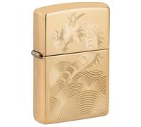 Zippo Accendino Engraved Dragon 46822 Edizione Limitata Unisex Metallo Oro
