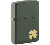ZIPPO ACCENDINO FOUR LEAF CLOVER QUADRIFOGLIO 49796 ZIPPO ORIGINAL USA