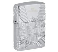 Zippo Accendino Harley Davidson Collectible 2022 8 lati, con inserto epossidico in confezione regalo