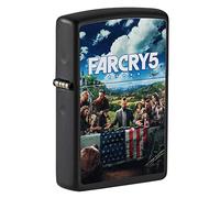 Zippo Accendino in metallo, Far Cry 5 Cover Art Nero Opaco, Taglia unica